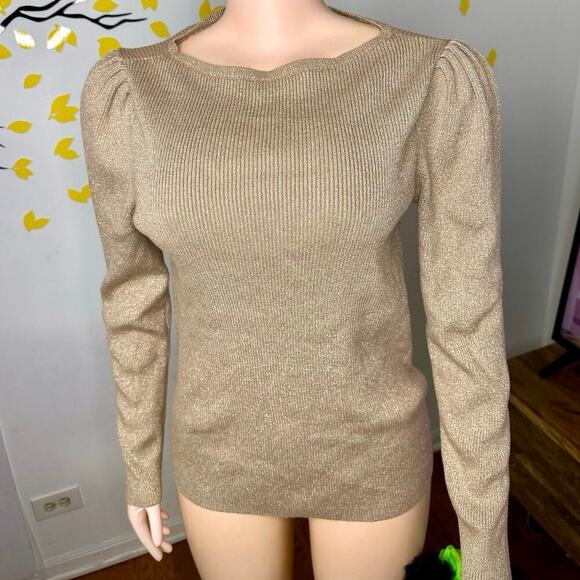 Lauren Ralph Lauren Women’s Rib Knit Blouson Sleeve Long Sleeve Sweater Size Xl - Picture 5 of 15